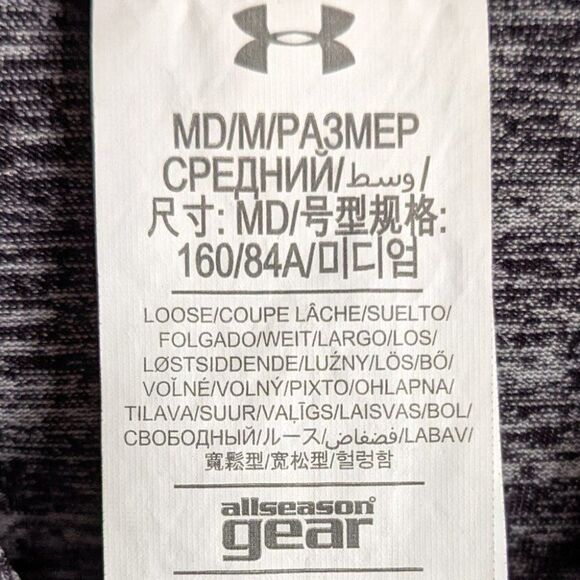 Under armour | Long Sleeve Hooded Henley in purple - Picture 6 of 9